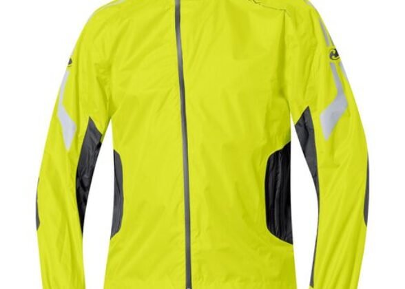 RAIN JACKET WET TOUR BLACK FLUO YELLOW