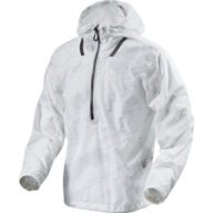 RAIN SMOCK BARRIER RAIN JACKET TRANSPARENT WHITE