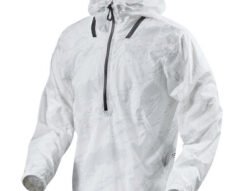 RAIN SMOCK BARRIER RAIN JACKET TRANSPARENT WHITE